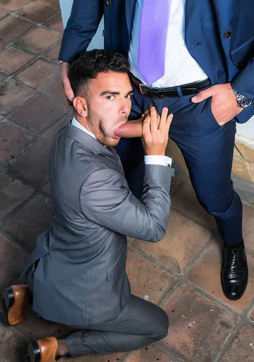 Sir Peter big cock fucks Pol Prince