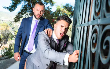 Sir Peter big cock fucks Pol Prince