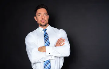 Bearded man gets ass fucked