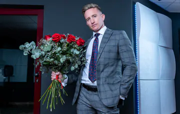 Gay men in suits fucking