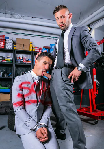 Garage porn with Ricky Blue