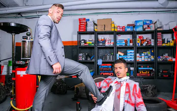 Garage porn with Ricky Blue