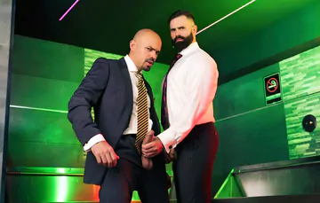 Gays fucking in the restroom