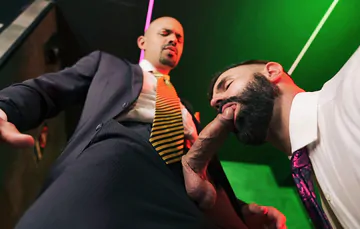 Gays fucking in the restroom