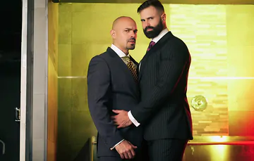 Gays fucking in the restroom