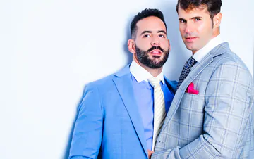 Gays in the office having sex