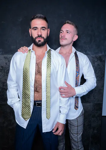 Kinky guys fucking in a locker room