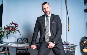 Men fucking in the office