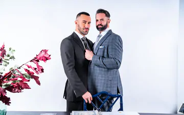 Men fucking in the office