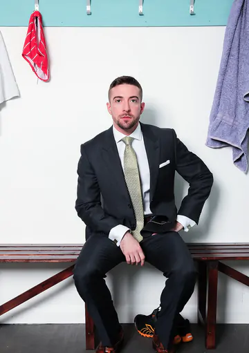 Men in a locker room fucking