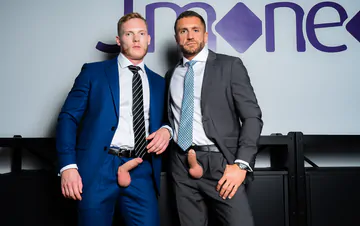 Boss fucking the ginger apprentice