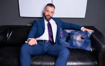 Hot blonde guy fucking ass