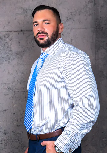 Men in suits fucking and cumming