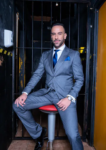 Man showing his big dick