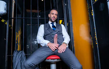 Man showing his big dick