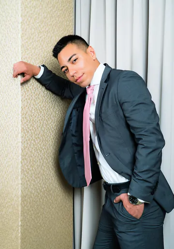 Mature man fucking Asian butthole