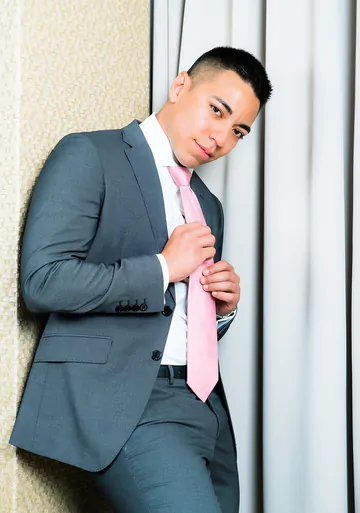 Mature man fucking Asian butthole