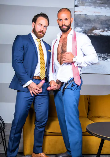 Bruno Max and Logan Moore fucking