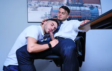 Big guy fucking the janitor