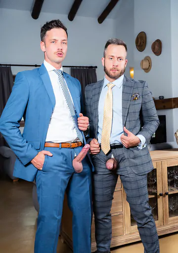 Man getting fucked on a table