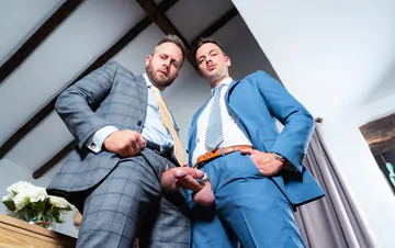 Man getting fucked on a table