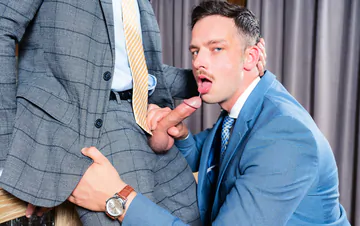 Man getting fucked on a table