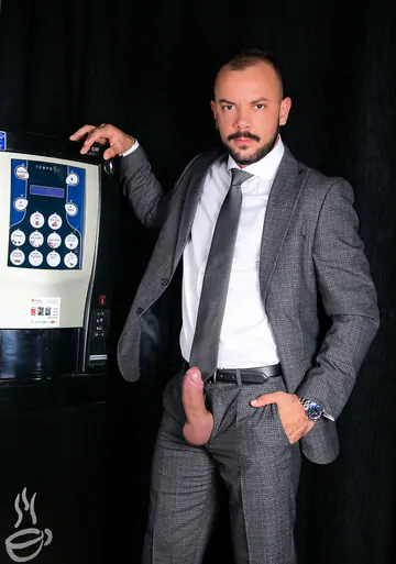 Sir Peter big cock fucking Bruno Max