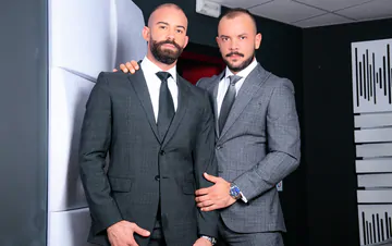 Sir Peter big cock fucking Bruno Max