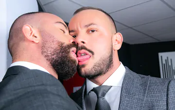 Sir Peter big cock fucking Bruno Max