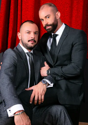 Sir Peter big cock fucking Bruno Max