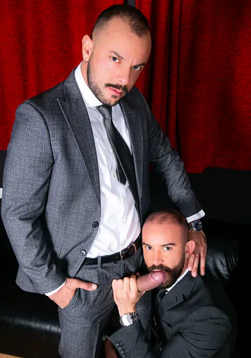 Sir Peter big cock fucking Bruno Max