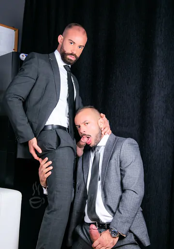 Sir Peter big cock fucking Bruno Max