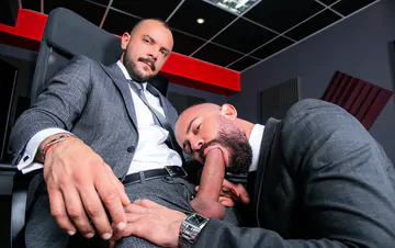 Sir Peter big cock fucking Bruno Max