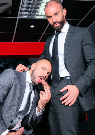 Sir Peter big cock fucking Bruno Max