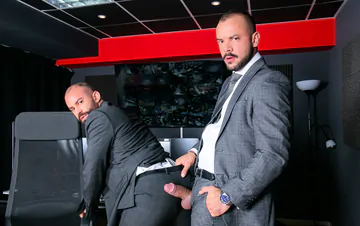 Sir Peter big cock fucking Bruno Max