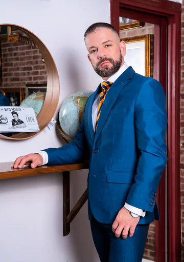 Men having sex in the barber shop