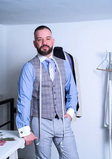 Men in grey suits fucking