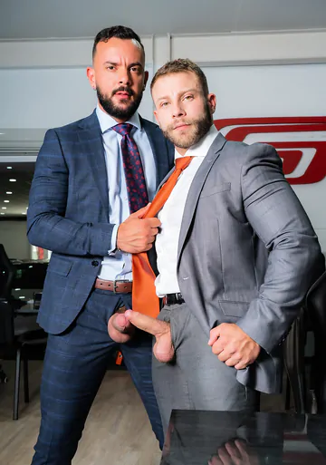 Porn stars fucking in a garage