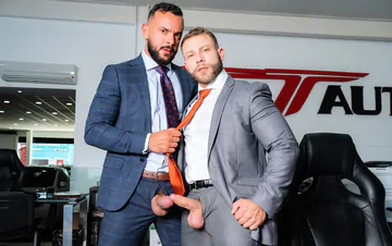 Porn stars fucking in a garage