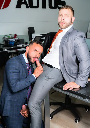 Porn stars fucking in a garage