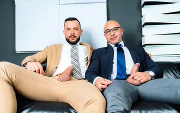 Sir Peter fucking a bald guy