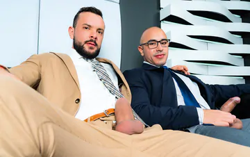 Sir Peter fucking a bald guy