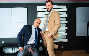 Sir Peter fucking a bald guy