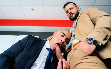 Sir Peter fucking a bald guy