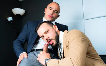 Sir Peter fucking a bald guy