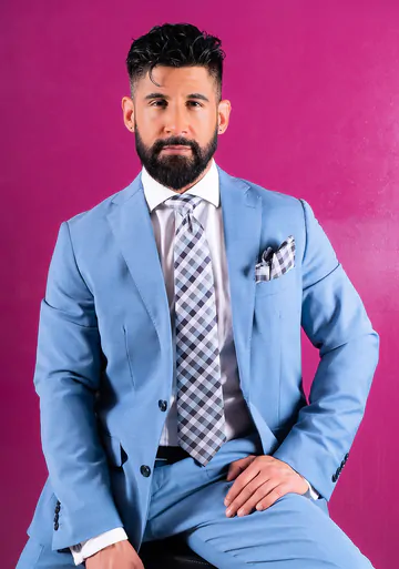 Clothed men fucking in a hottub