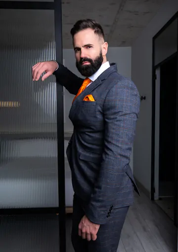 Men with beards having sex