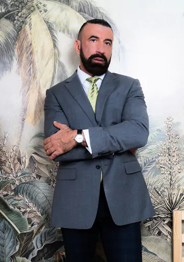 Bearded guys in suits fucking