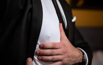 Hot guy with a muscular body