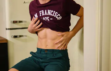 Handsome guy with a nice penis